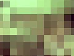 Trying on sexy black stockings in pantyhose