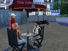 lazos peligrosos ep 5 in spanish - european sims 4 xxx serie with 3d cartoon hentai anime