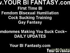 Bisexual fantasies and BDSM play