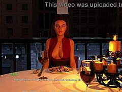 Babe learns fucking lessons in anime hentai game