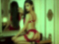 Perfect Model Blows On Webcam