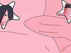 鸣人和佐助激烈同性性爱！