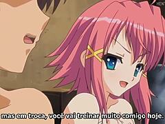 Portuguese anime featuring sorceress action