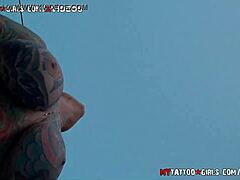 Blackwidow Enjoys Relaxing Pool Time With Her Curves