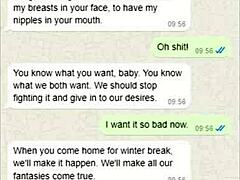 Stepmom's accidental nudity sparks WhatsApp chat