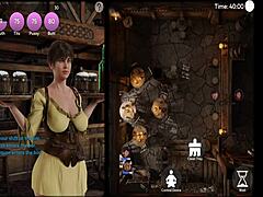 Big-titted milf explores corruption path in anime hentai game adventure