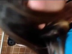 Will the nerd handle that huge black cock orally?