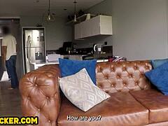 Petite Redhead Nerd's Tight Pussy Filled Deep With Massive Dick!