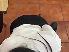 Estudiante folla a su profesora en clase como yo con mi milf mexicana Maestra Vero Parte 2 😏