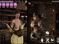 Big-titted milf explores corruption path in anime hentai game adventure