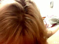 this teen babe shows off her amazing dick sucking skills in pov