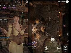 Big-titted milf explores corruption path in anime hentai game adventure