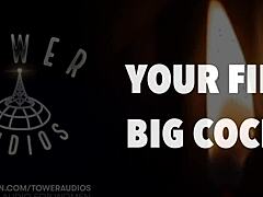 i'm your first big cock, listenin to my dirty talkin for women audioporn