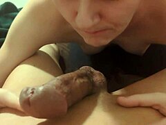 controlusallnight indulges sweet tooth, EATING cotton candy off his COCK and giving BLOWJOB