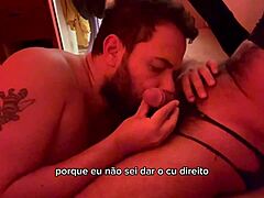 Homem Barbudo Chupa 41 Paus - 24º 25º E 26º Mamadas - Vídeo Completo No Red