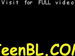 متعة مص زب عملاق سماوي من فتاة حليقة 18+ بنية مع قذف!