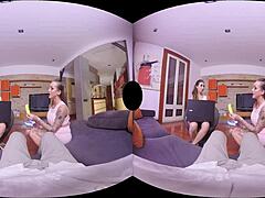 Virtual Real Porn Experts Using Dildos in 3D