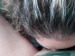 on your knees sucking my big tits