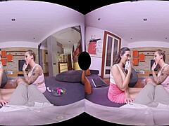 Virtual Real Porn Experts Using Dildos in 3D