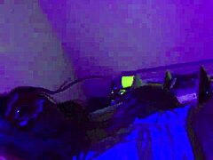 Trying not to moan during anal fingering in lingerie at night. 😩