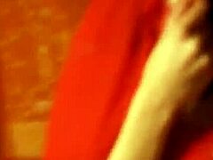 Seductive brunette milf performs striptease dance 😊