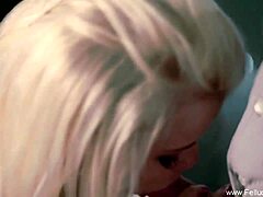 Smooth Blonde Girlfriend Gives Amazing Oral and Facial