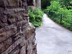 Rothaariges latina teen 18+ draussen beim treffen über scout69 direkt gefickt.