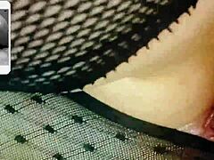 the chick with a large ass received a surprise