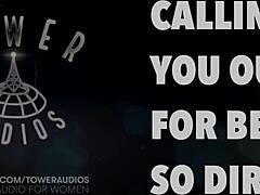 you're such a dirty woman in erotic audio dirty talk