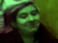 wet pink hair girl gets soaked in shower