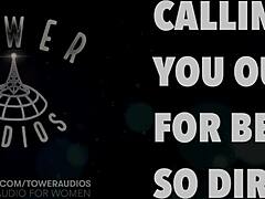you're such a dirty woman in erotic audio dirty talk
