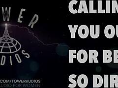 you're such a dirty woman in erotic audio dirty talk