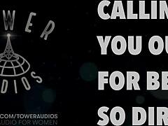 you're such a dirty woman in erotic audio dirty talk