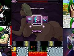 luigi mistakes amandafox for princess peach saving her from bowsers castle with sound 😍