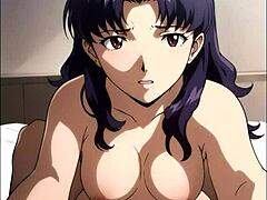 Sakura and Misato's hot scenes