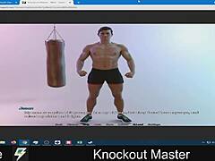 the knockout master dominates in this maledom scene