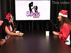 jujube delicia demands full pussy kisses, prefers cock for blowjob in christmas special