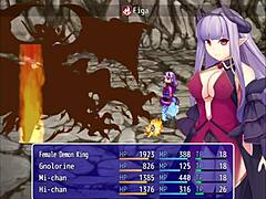 female demon king discovers clown's secret for revenge in hentai creampie group 😈