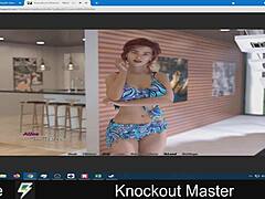 the knockout master dominates in this maledom scene