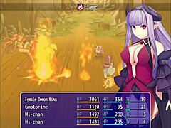 female demon king discovers clown's secret for revenge in hentai creampie group 😈