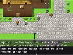 Do commander and recruit make men cum in hentai creampie?