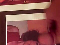 A fan masturbates and cums in tribute to md.