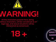 Gamer girls dive into anime hentai worlds with fun adventures.