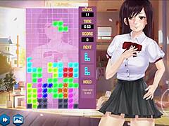 Gamer girls dive into anime hentai worlds with fun adventures.