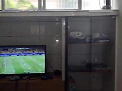 The Wife Chooses Her Ass Over Soccer For Anal Fucking