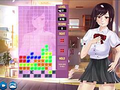 Gamer girls dive into anime hentai worlds with fun adventures.