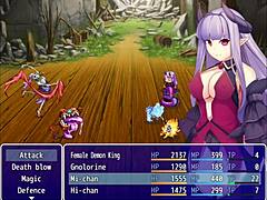 female demon king discovers clown's secret for revenge in hentai creampie group 😈