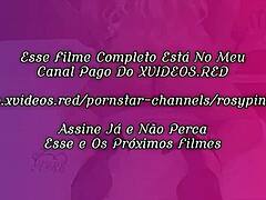 Η Rosy Pinheiro γαμάει αναλ με τεράστιο πούτσο τον οπαδό τρανς σε στολή Sophya Melo