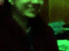 wet pink hair girl gets soaked in shower