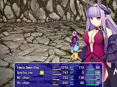 female demon king discovers clown's secret for revenge in hentai creampie group 😈